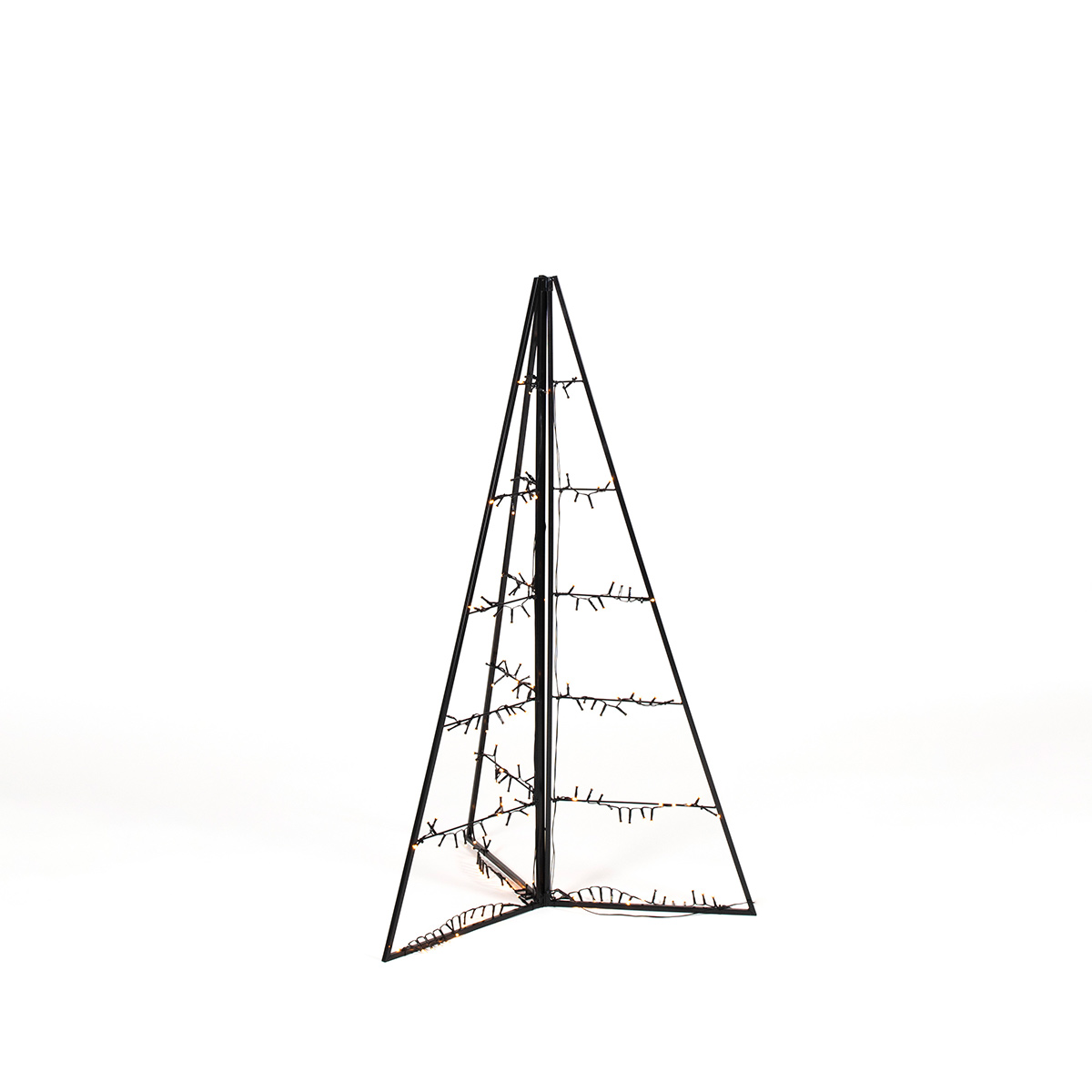 Metalldekoration Gnosjö Konstsmide Pyramid LED