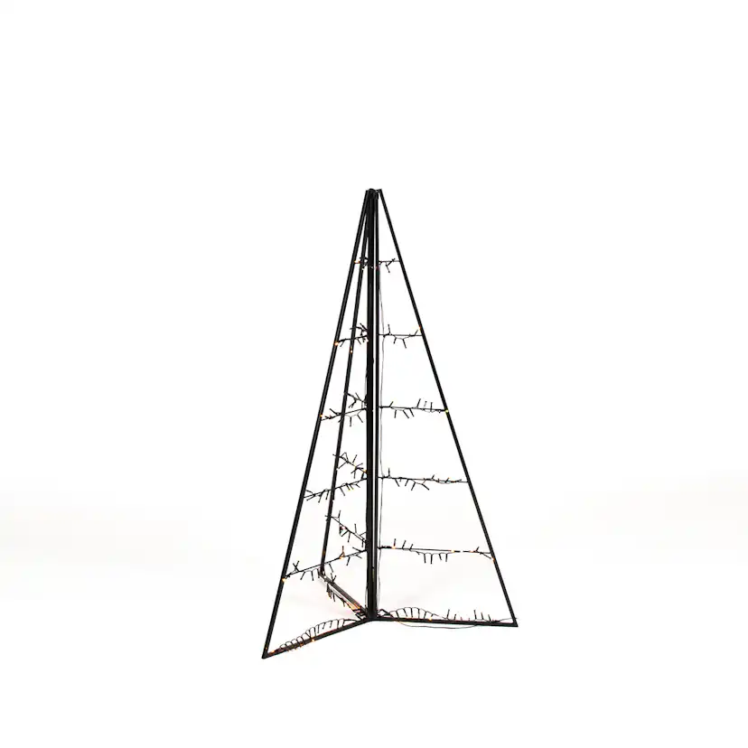 Metalldekoration Gnosjö Konstsmide Pyramid LED