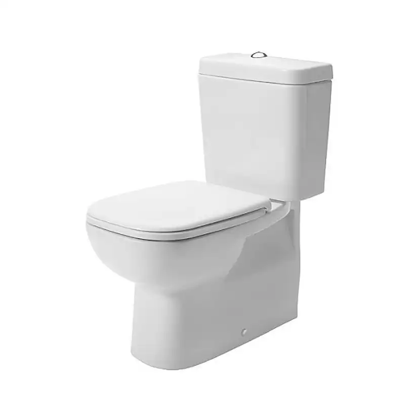 Toalettstol Duravit D-Code 211809 med Mjukstängande Hårdsits