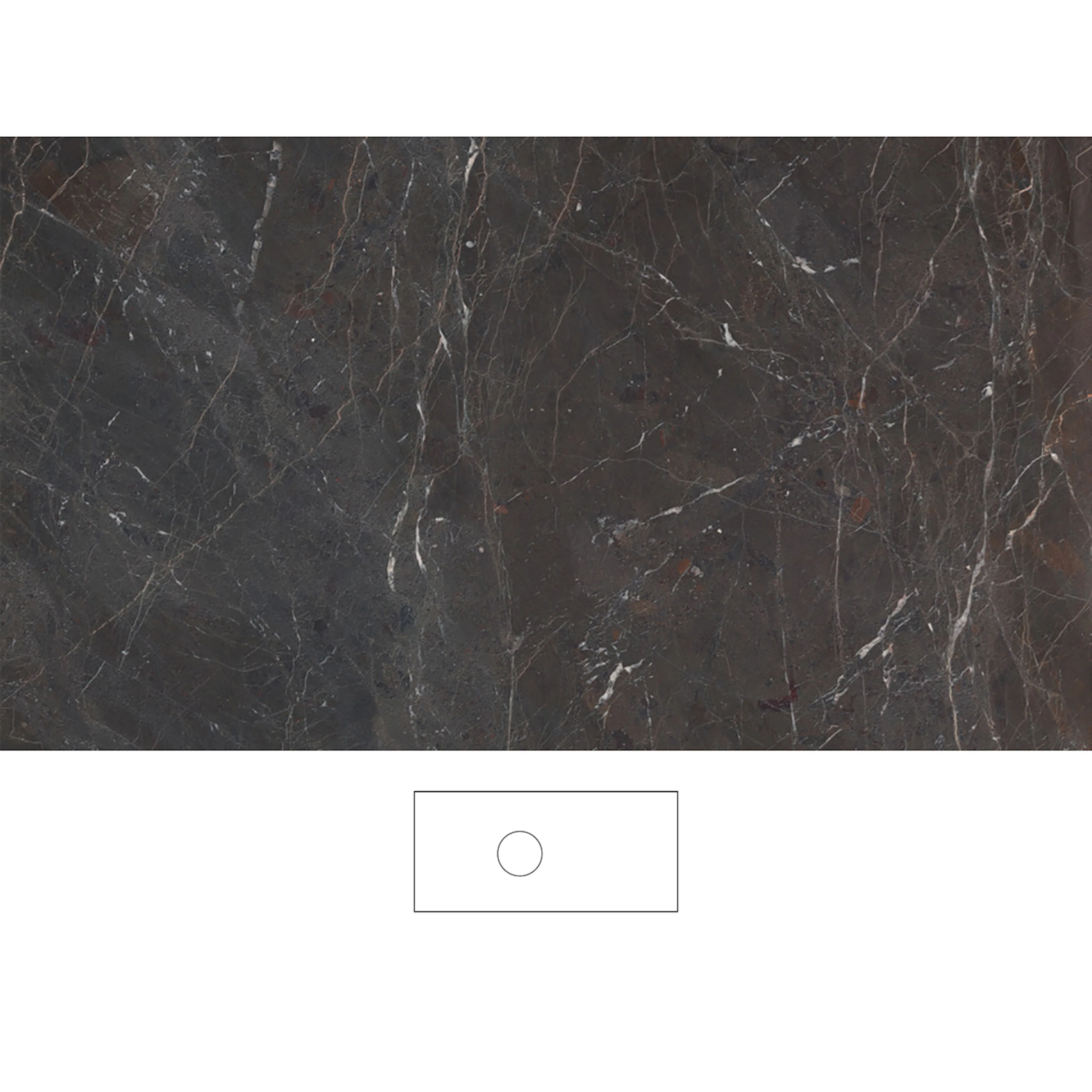 Bänkskiva Svedbergs Brecc