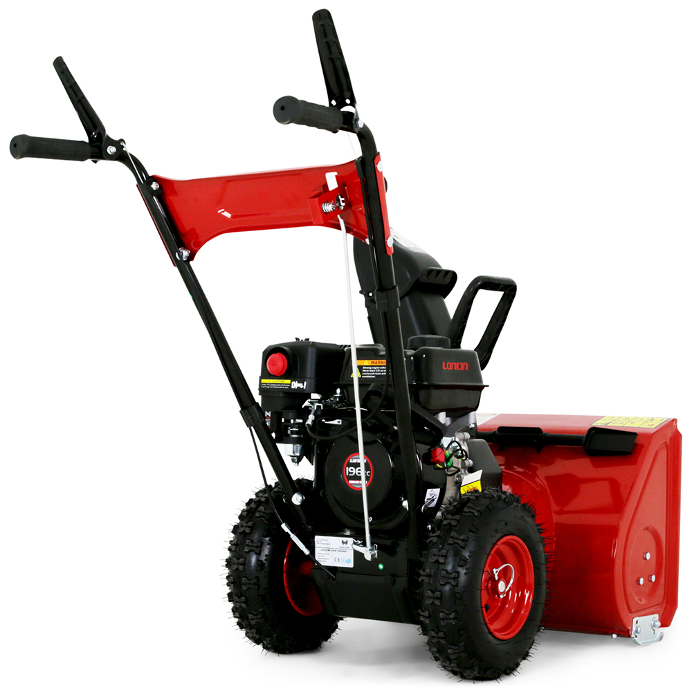Snöslunga Metalcraft 6,5 HK Loncinmotor Röd