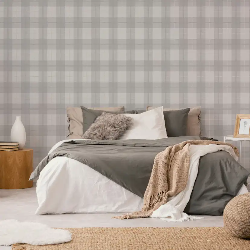 Tapet Superfresco Easy Heritage Tweed Grå