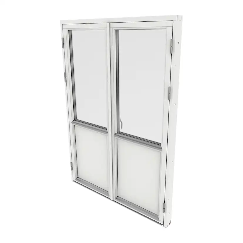 Parfönsterdörr Outline 3-Glas Trä