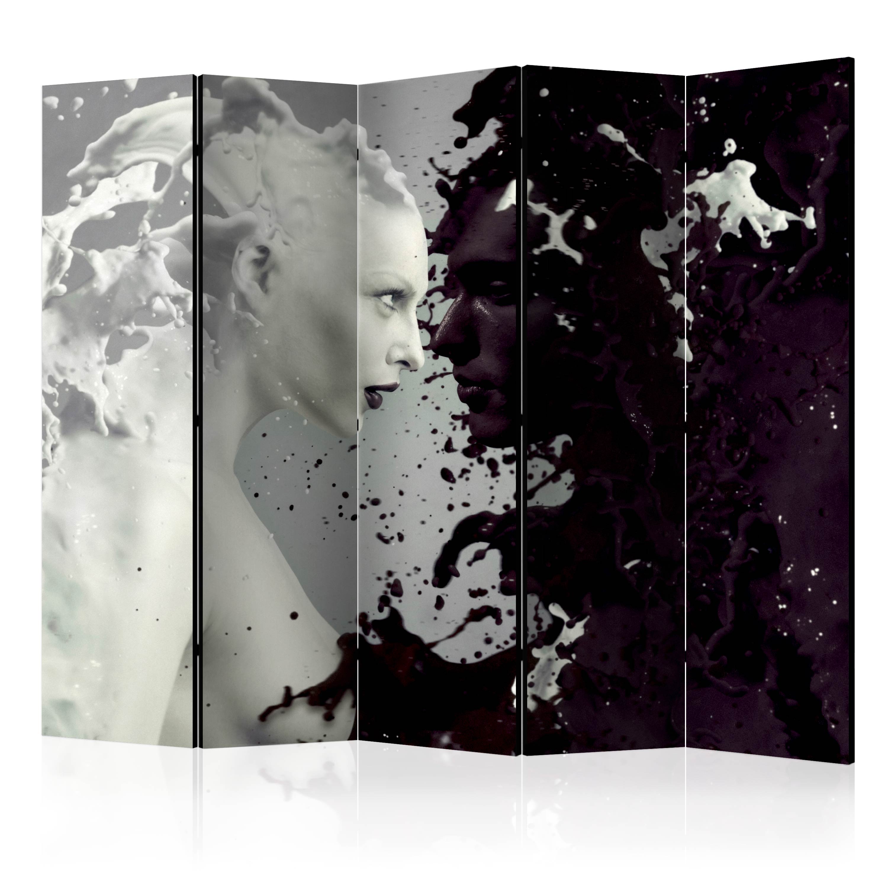 Rumsavdelare Arkiio Black and White Faces II 225x172 cm