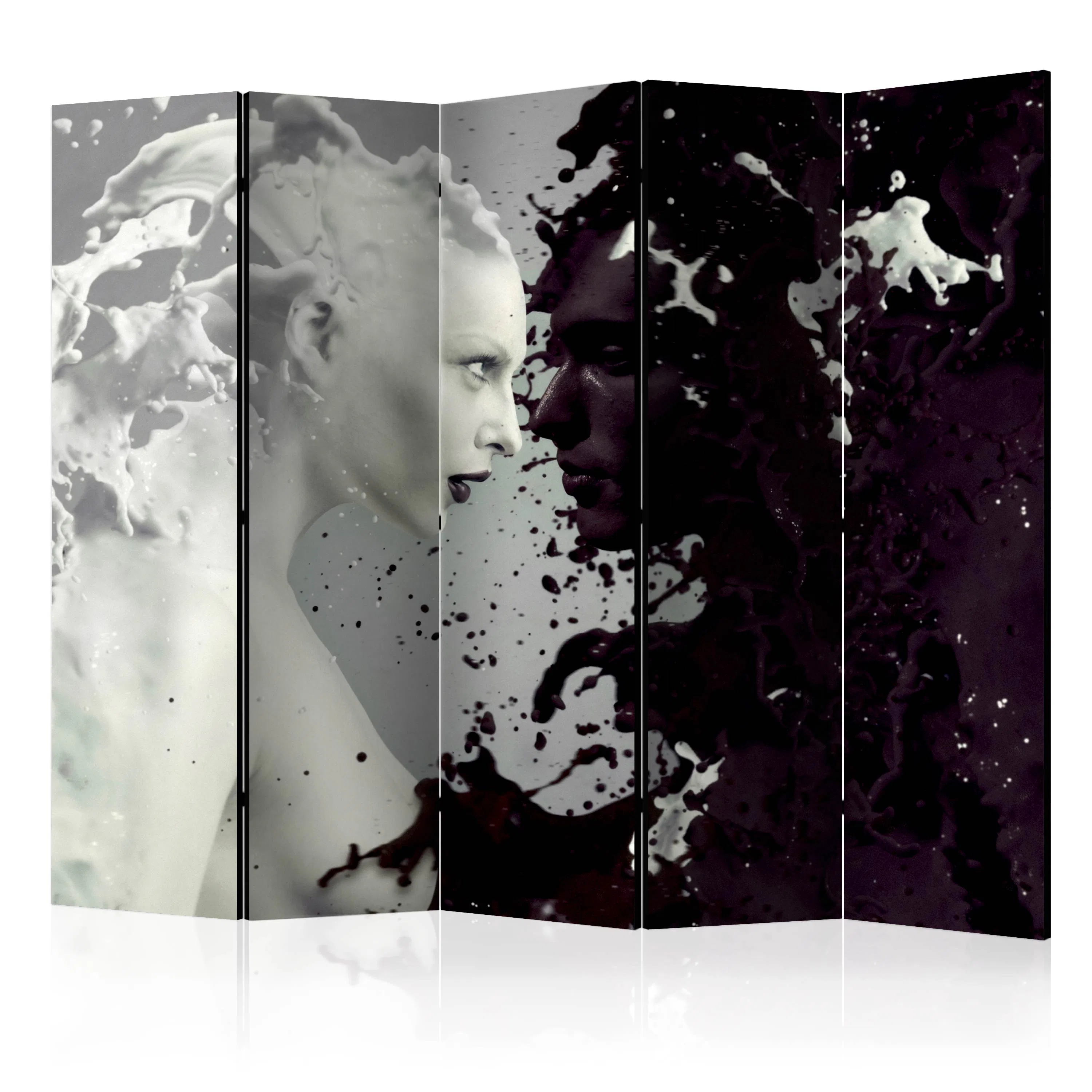 Rumsavdelare Arkiio Black and White Faces II 225x172 cm