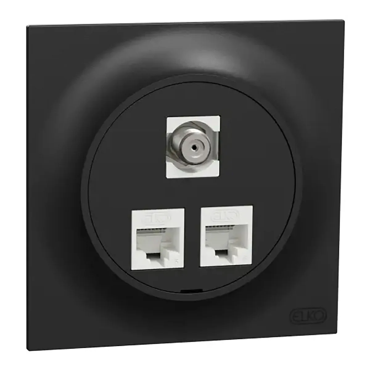 Vägguttag Elko One Modularuttag Infälld RJ45 Cat.6 UTP