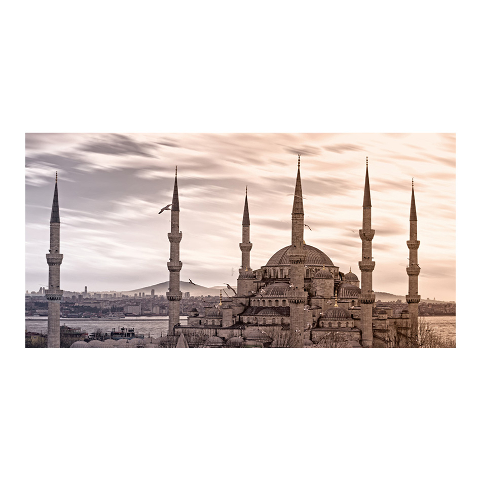 Fototapet XXL Arkiio Blå moskén Istanbul 550x270 cm