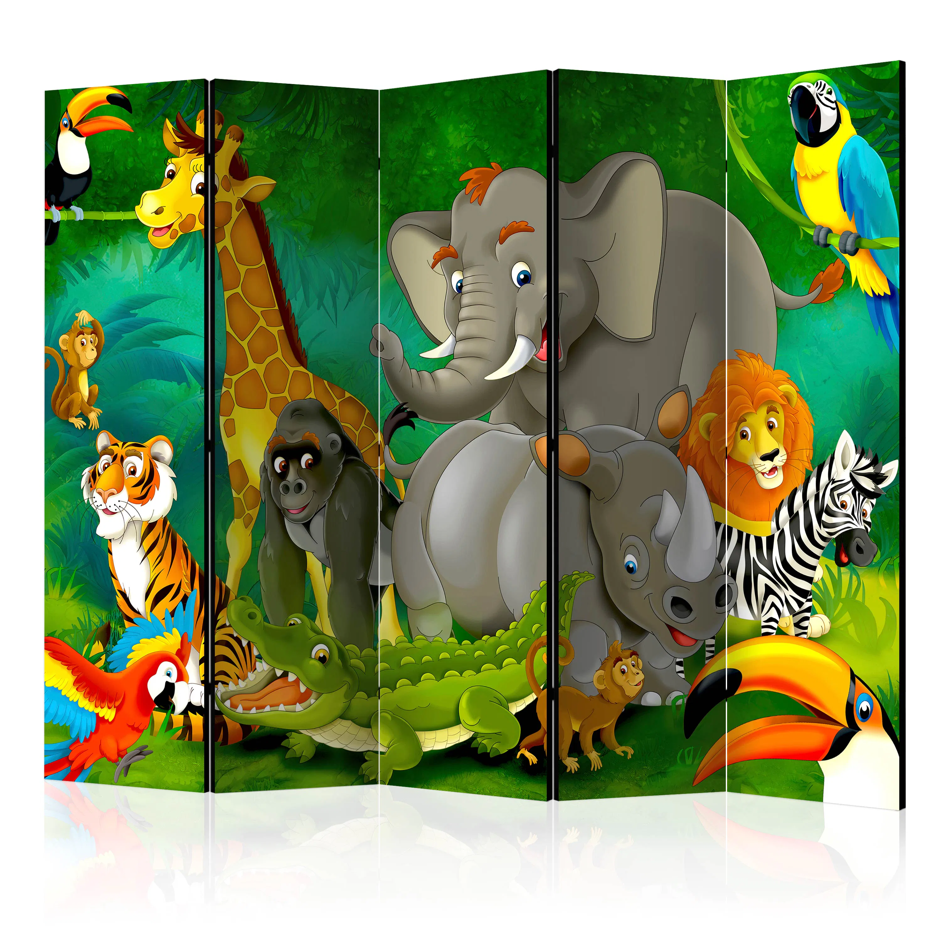 Rumsavdelare Arkiio Colourful Safari II 225x172 cm