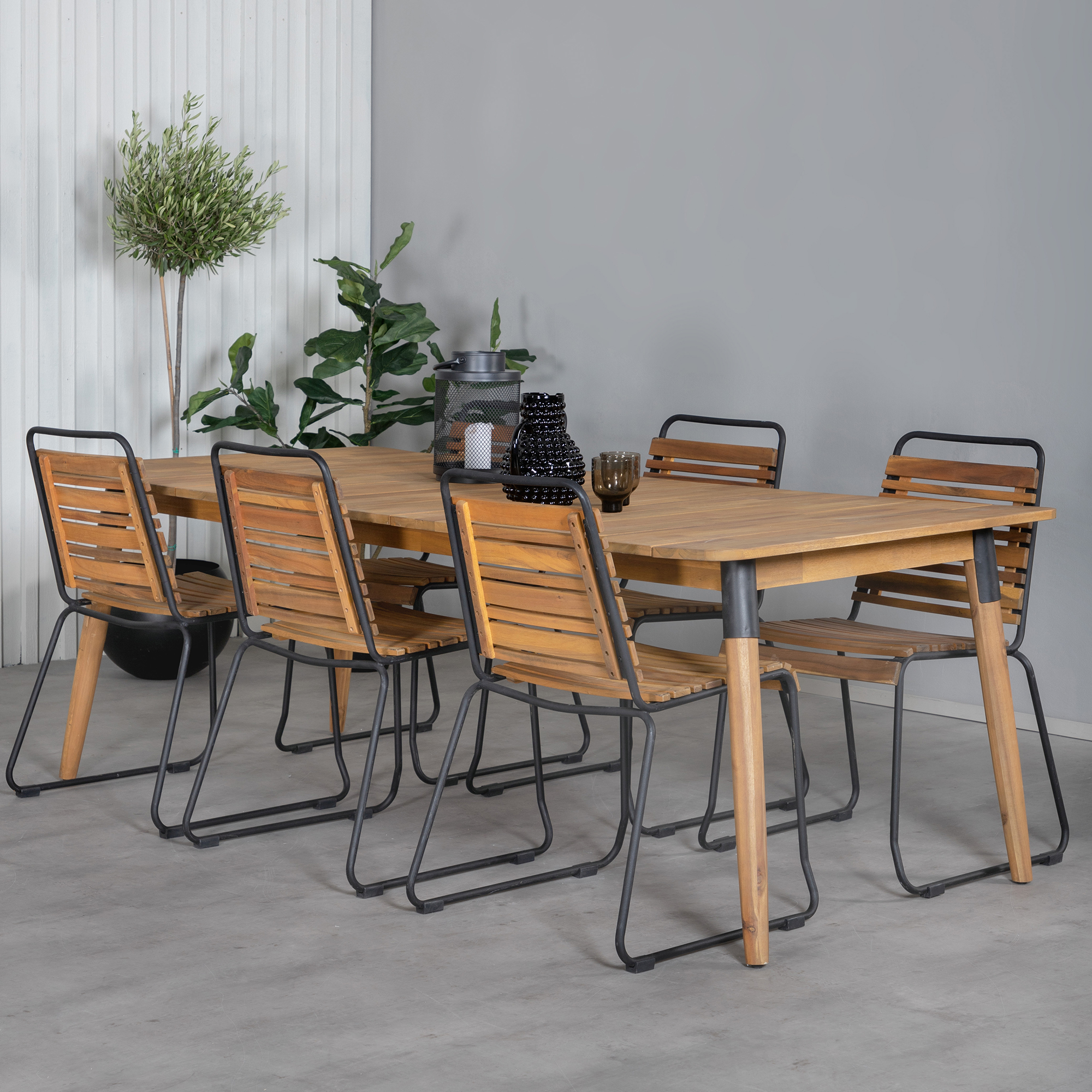 Matgrupp Venture Home Julle med 6 Boy Matstolar