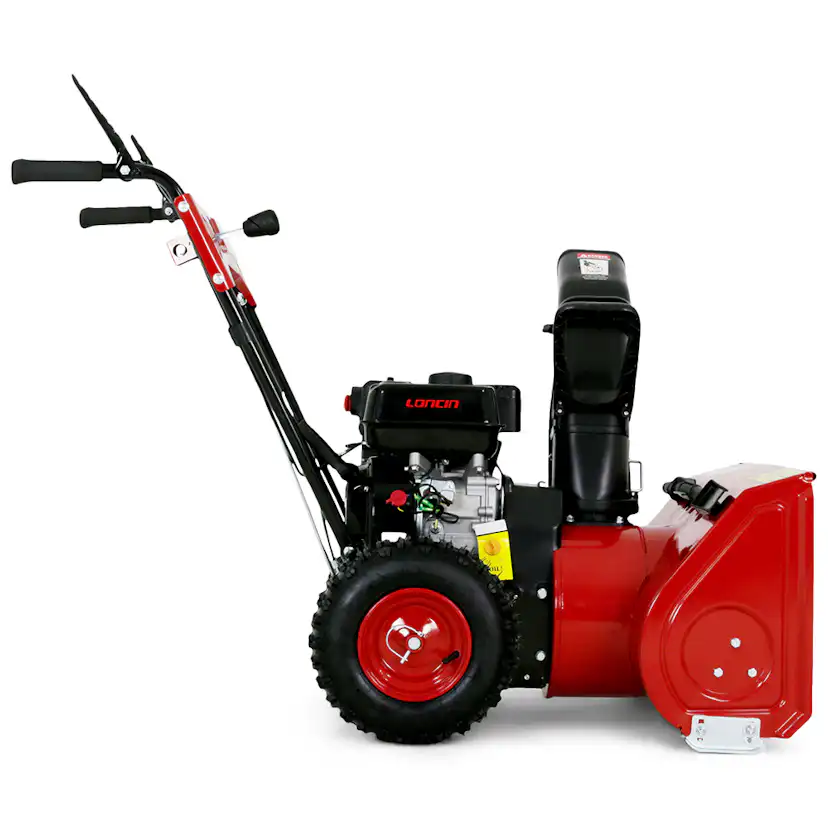 Snöslunga Metalcraft 6,5 HK Loncinmotor Röd