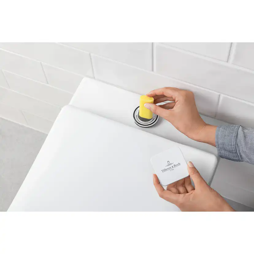 Vägghängd Toalettstol Villeroy & Boch Subway 2.0 med Integrerad Spolknapp