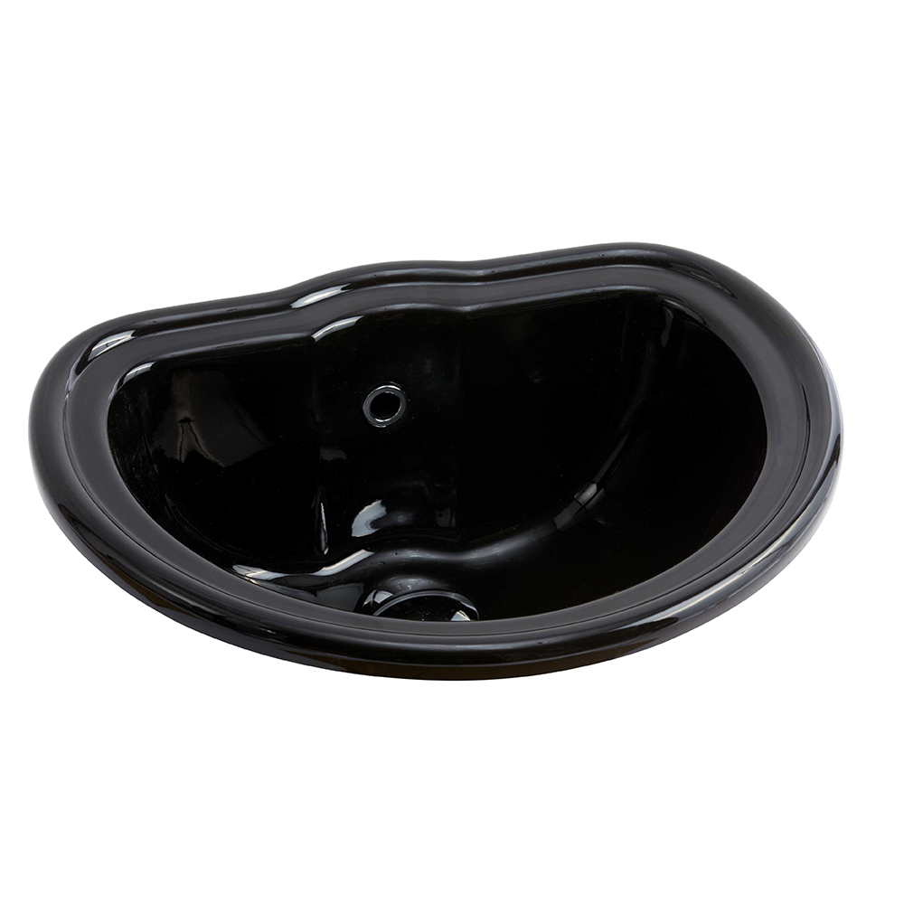 Tvättställ Lavabo Retro 50 Svart