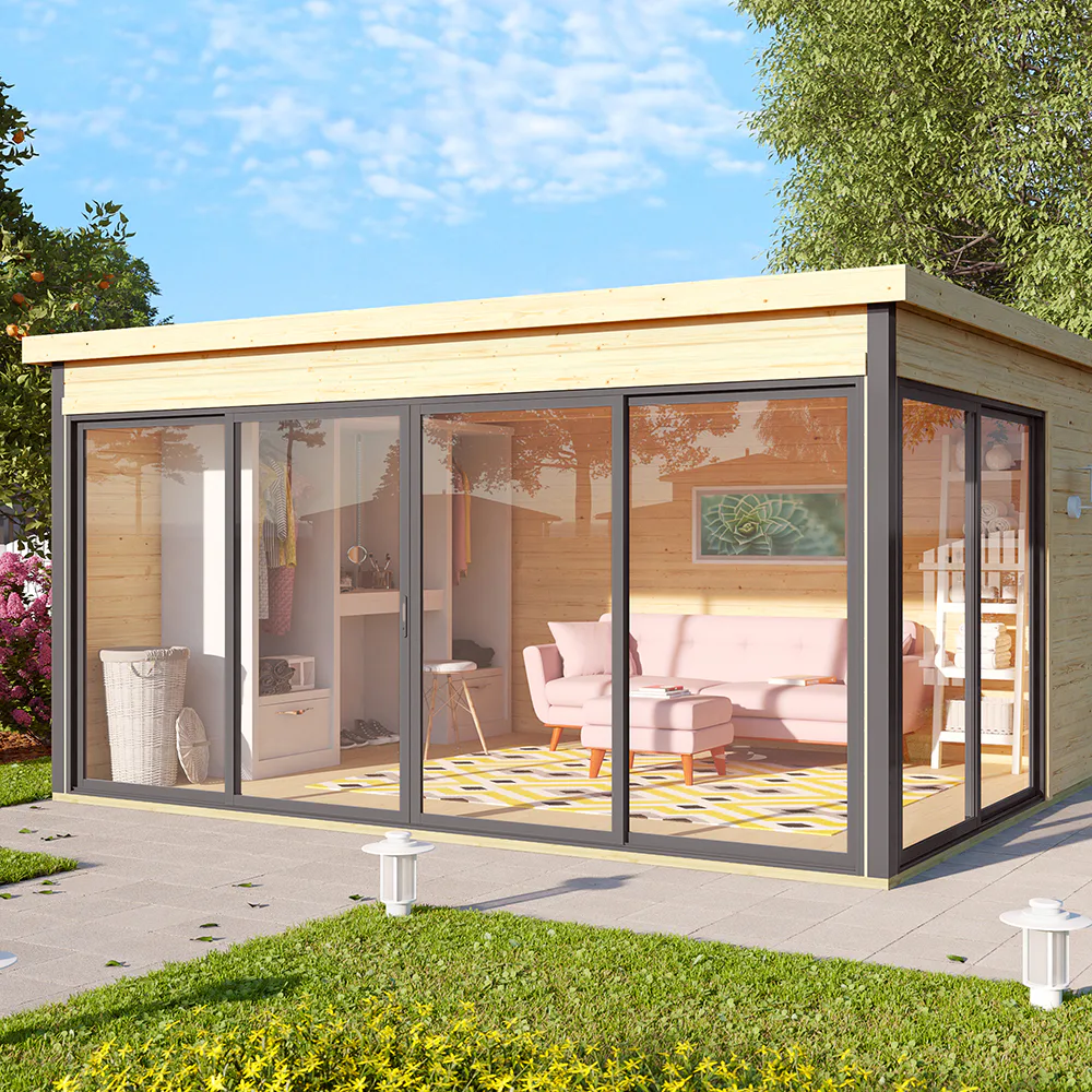 Fristående Uterum Landskap Stråla 13,5 kvm