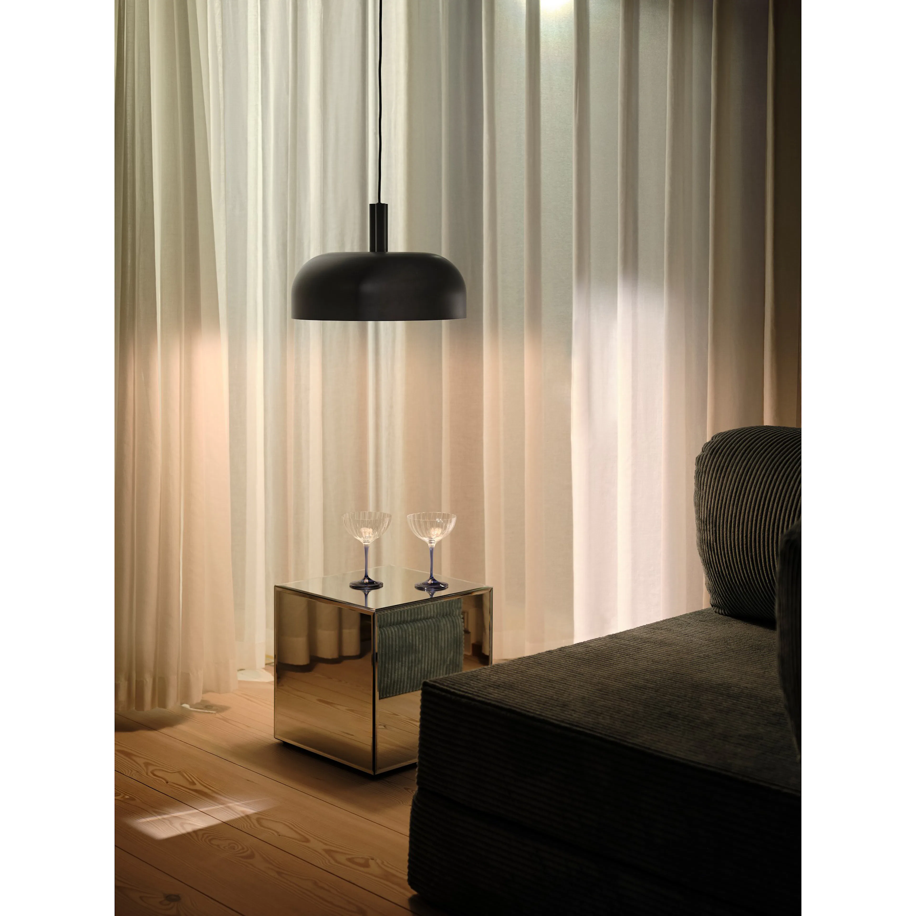 Sandro | Taklampa | Svart Svart