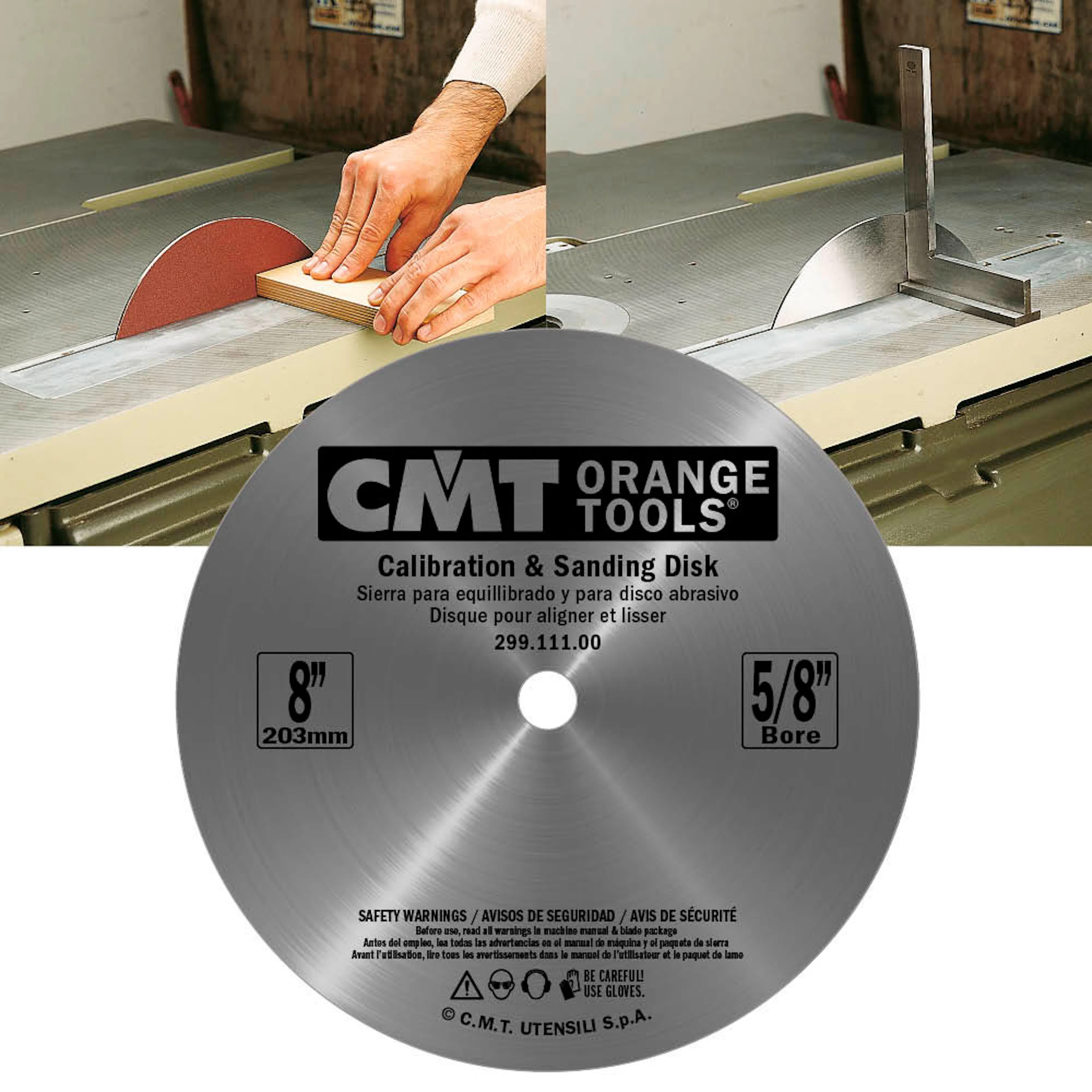 Kalibreringsklinga CMT Orange Tools 250x2,8x30
