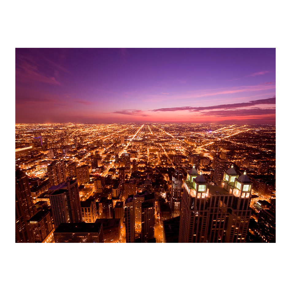 Fototapet Arkiio Chicago By Night
