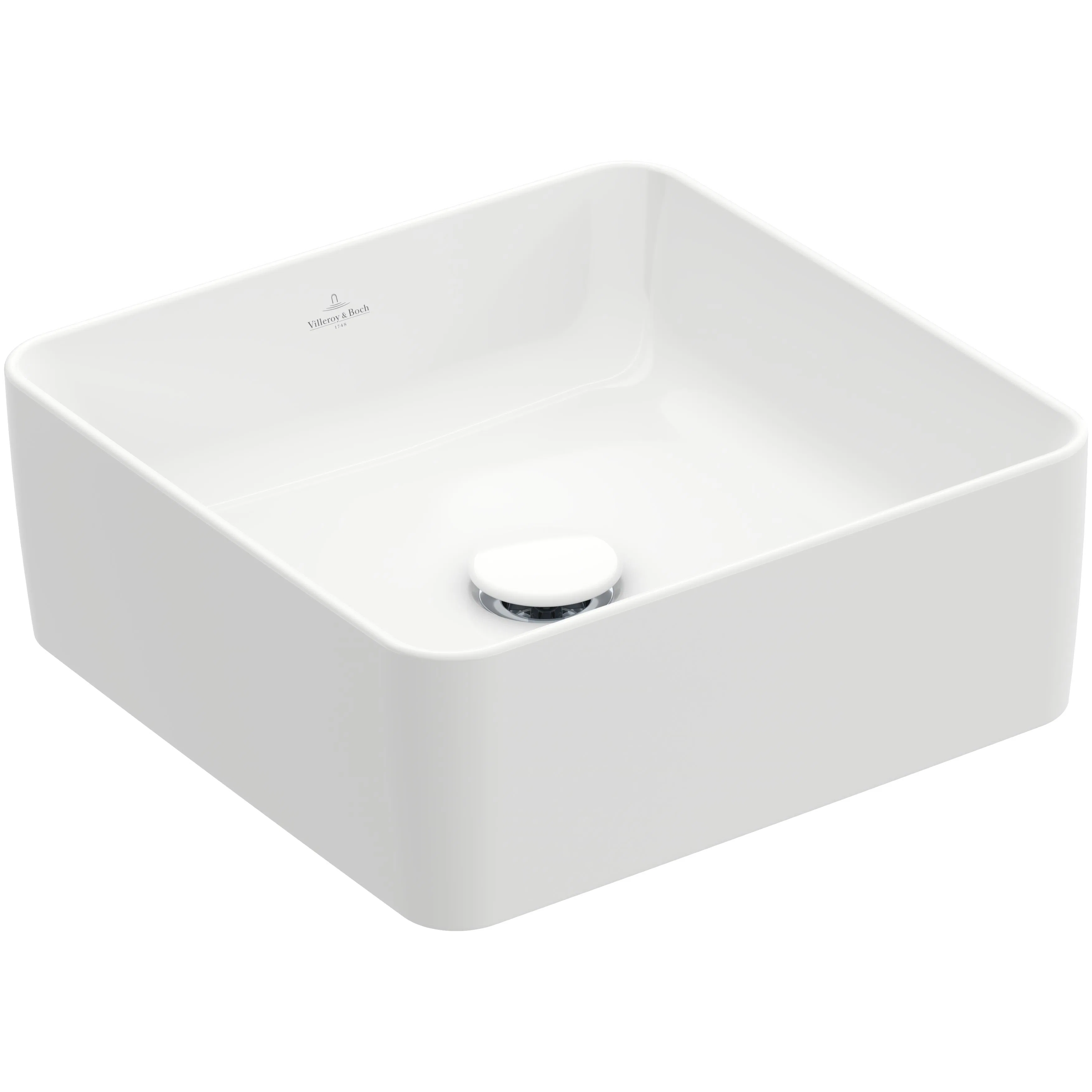 Fristående Tvättställ Villeroy & Boch Collaro Rektangulärt