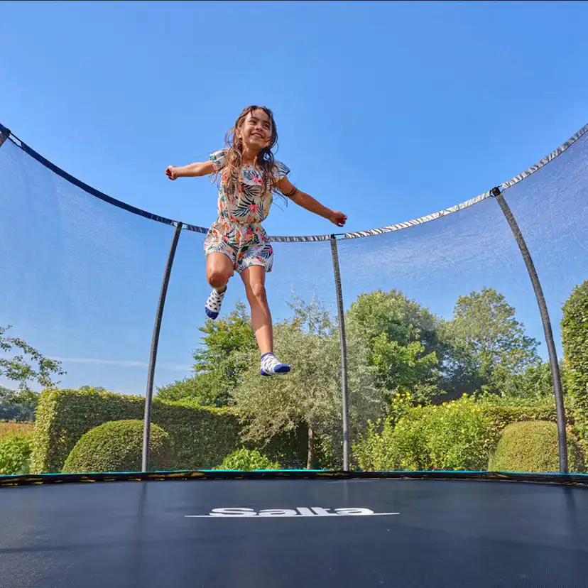 Studsmatta Salta Cosmos Trampolin Ø4,3m Svart