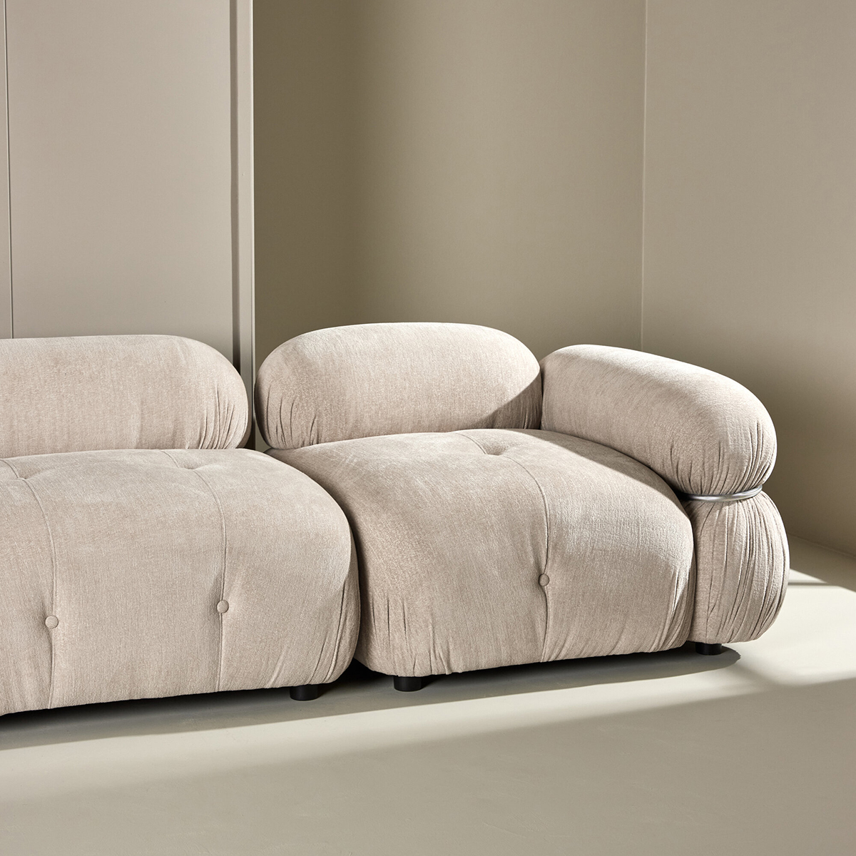 3-sitssoffa Venture Home Mika 3 st Moduler Beige