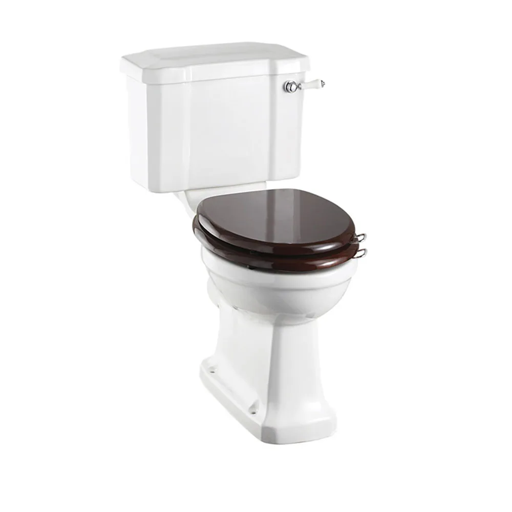 Toalettstol Burlington P12 Förhöjd 440 mm Med Mjukstängande Sits