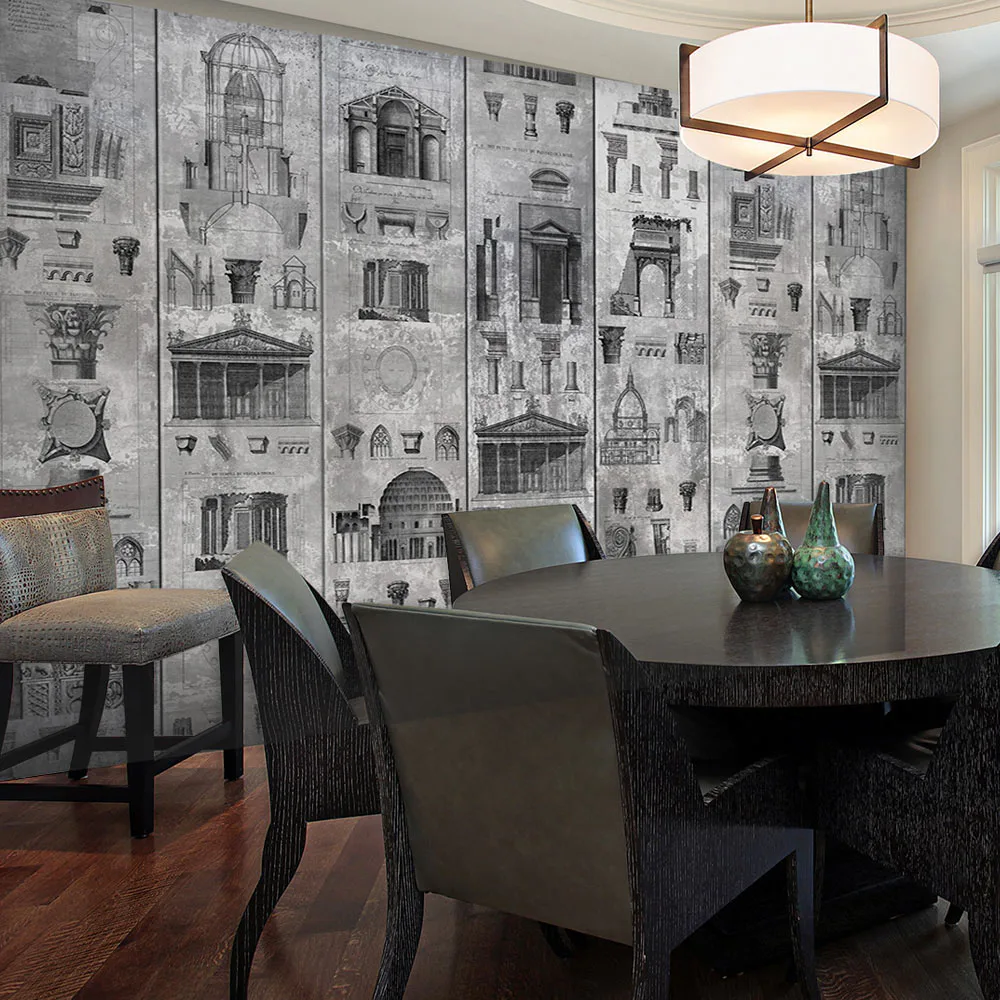 Fototapet Arkiio Architectural gems 50x1000 cm