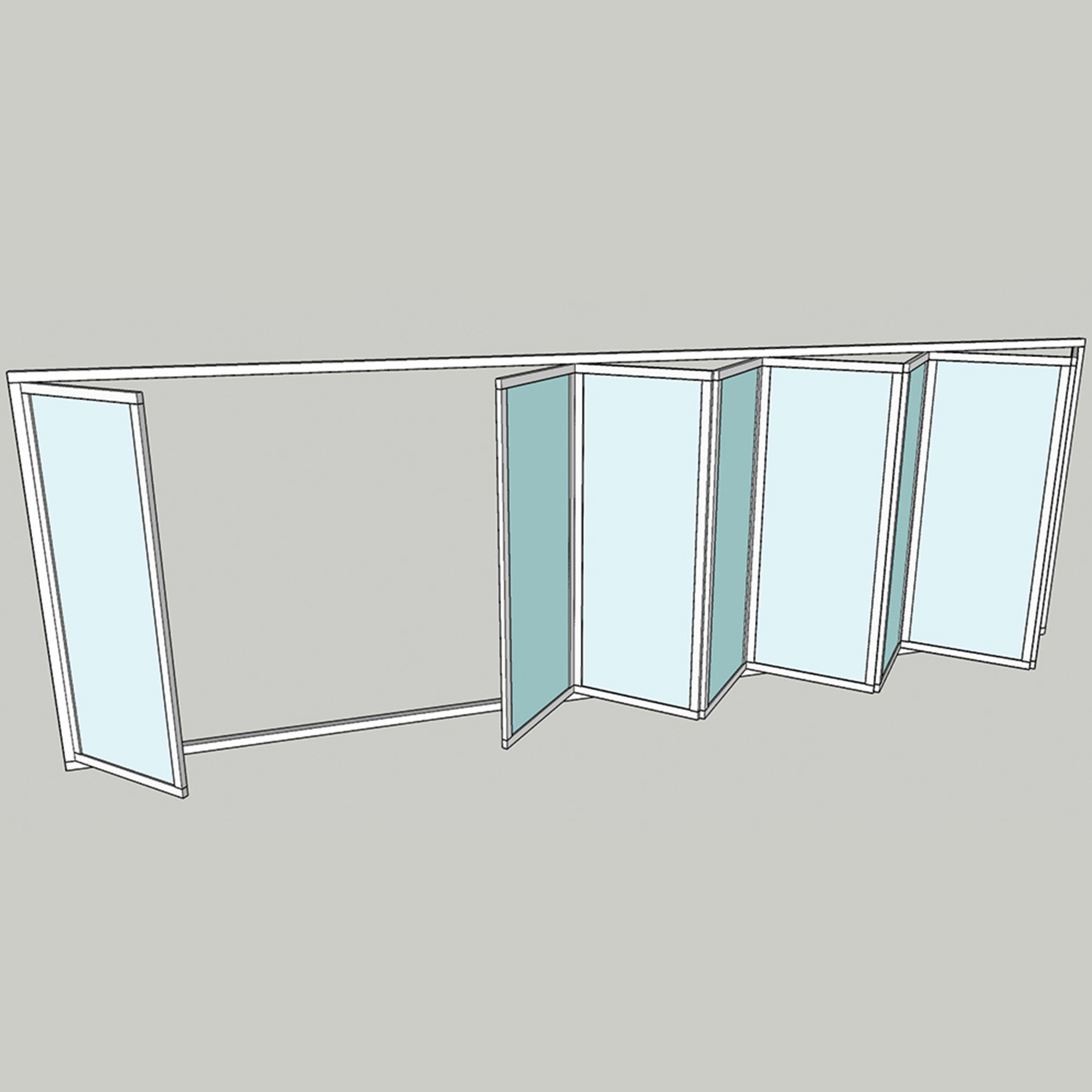 Vikparti Allvy Sunroom s30 8-Delad