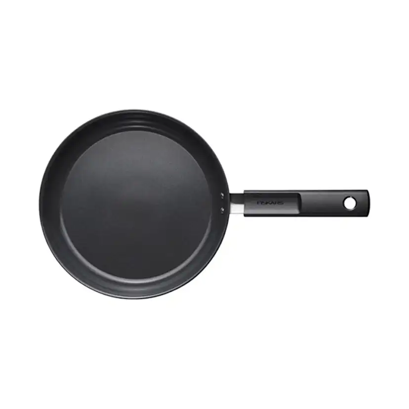 Stekpanna Fiskars Hard Face 24 cm Med Non-Stick Beläggning och Silikonlock
