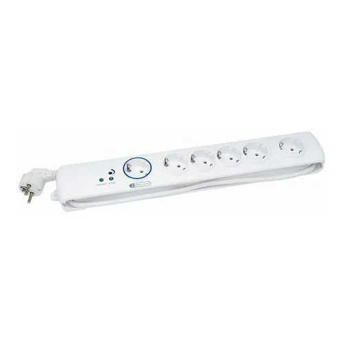 Automatswitch Malmbergs 1+5-Vägs med Överspänningskydd