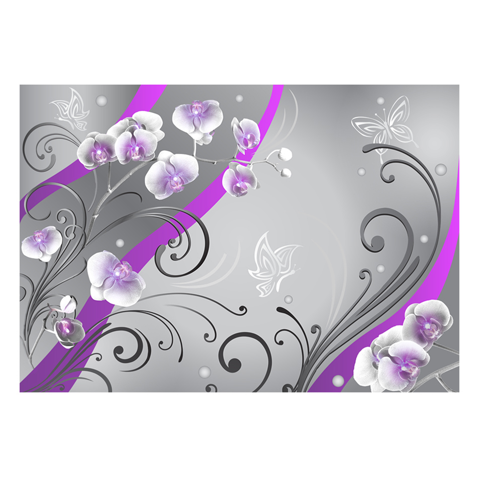 Fototapet Arkiio Purple Orchids Variation