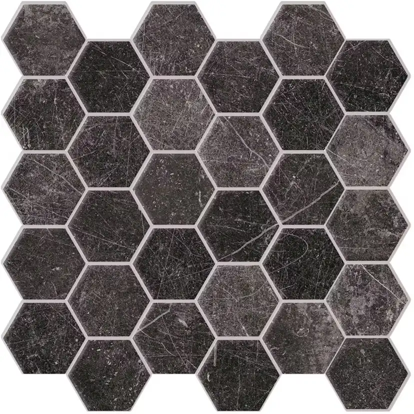 Klinker Konradssons Panarea Black Svart Hexagon