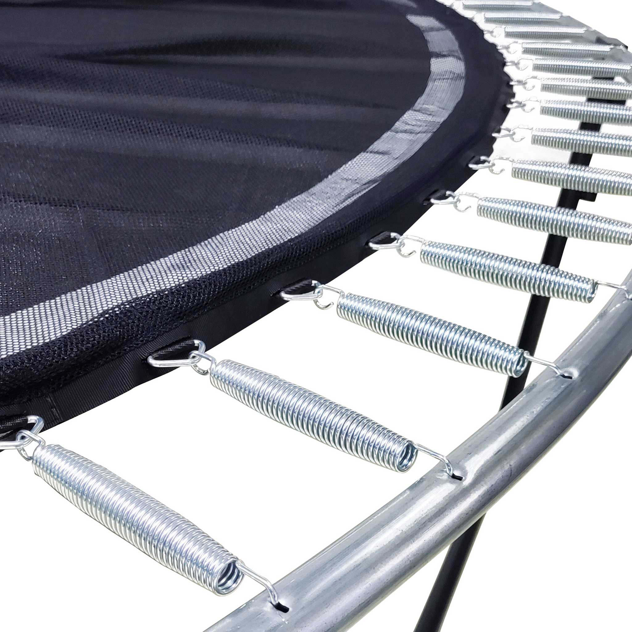 Studsmatta Stratos med Skyddsnät Premium Black Line 4,27 m