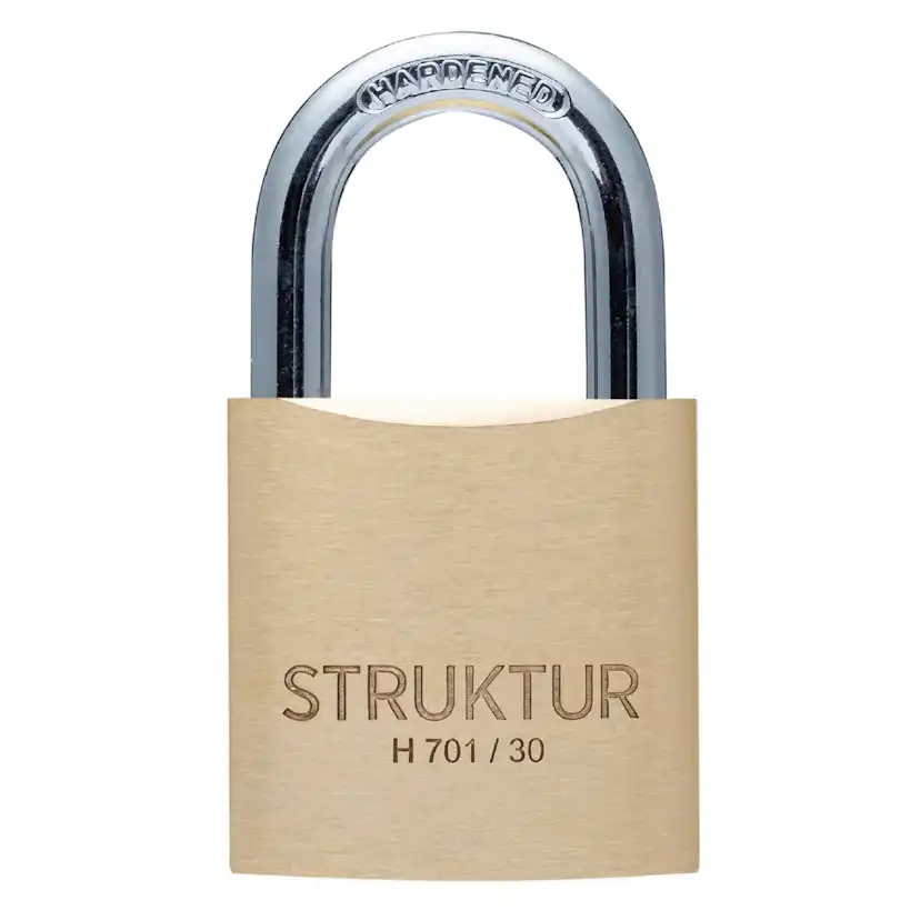 Hänglås Millers Mässing H 701/30