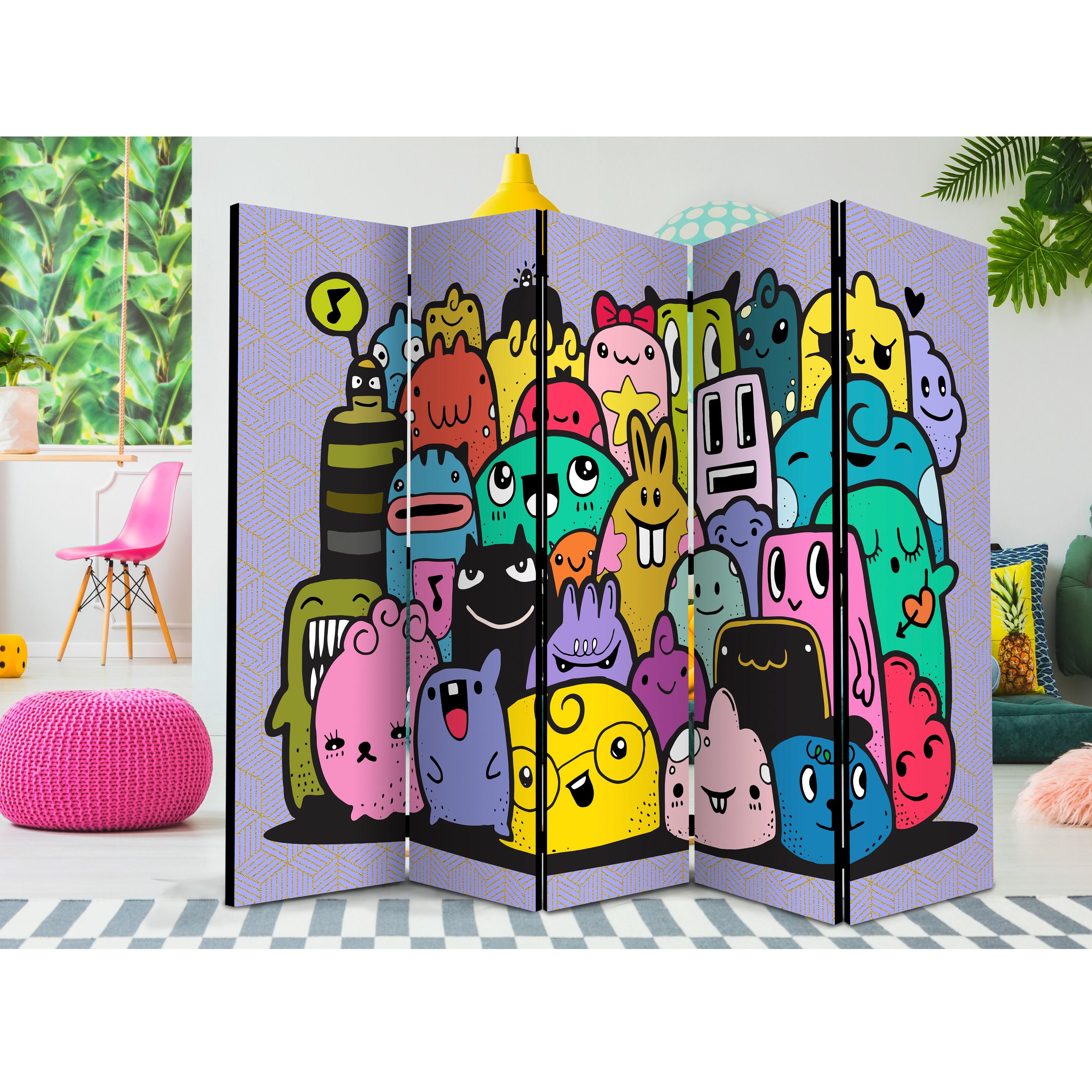 Rumsavdelare Arkiio Monsters from 3rd C Grade II 225x172 cm