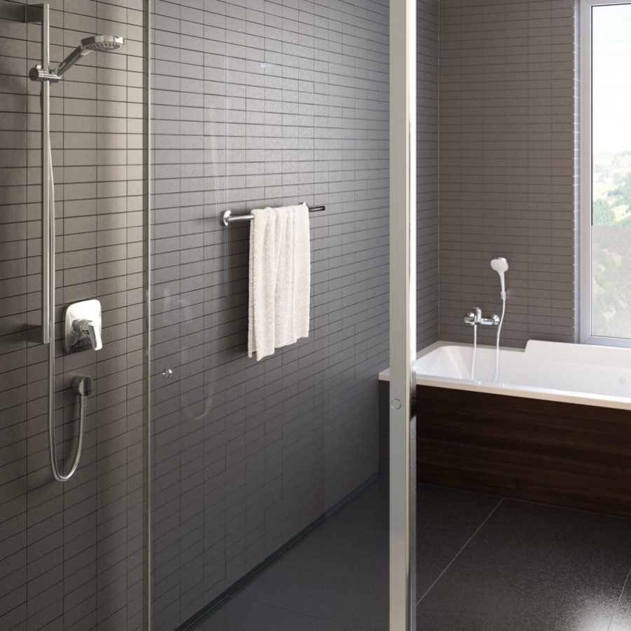 Tvättställsblandare Hansgrohe Logis 190 Hög