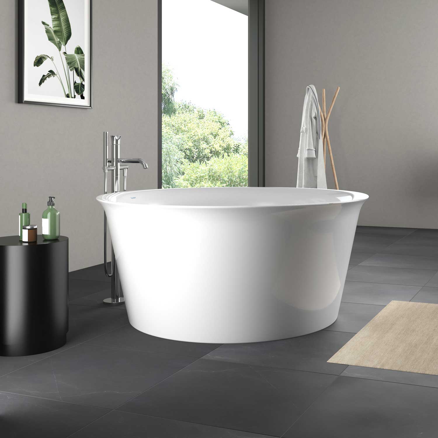 Badkar Duravit White Tulip Vit 1400x1400 mm