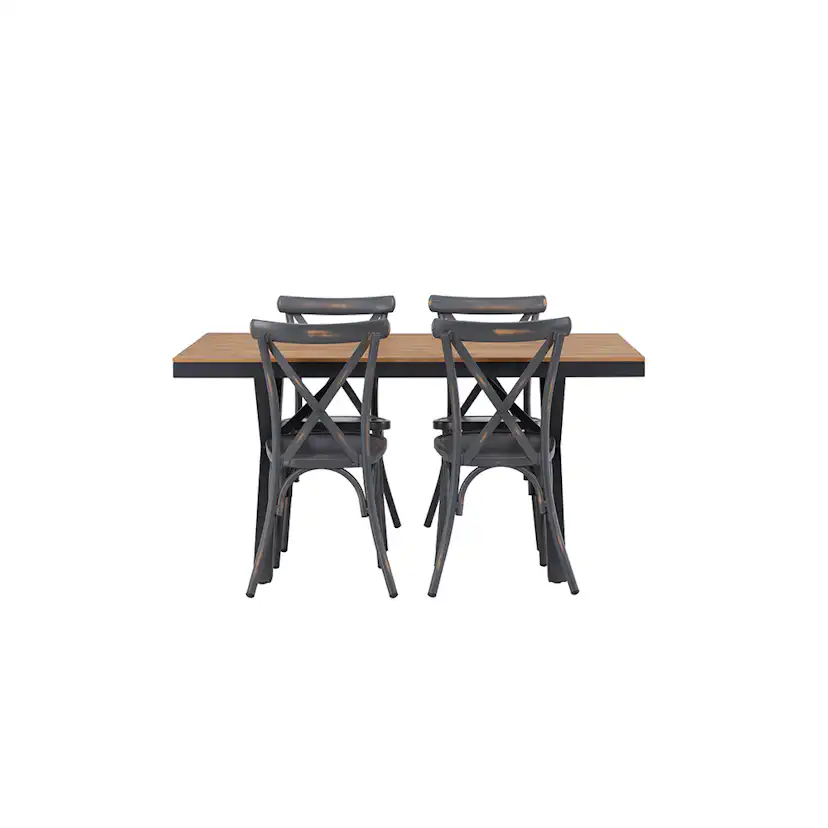 Matgrupp Venture Home Garcia Bord med 4 Tablas Stolar