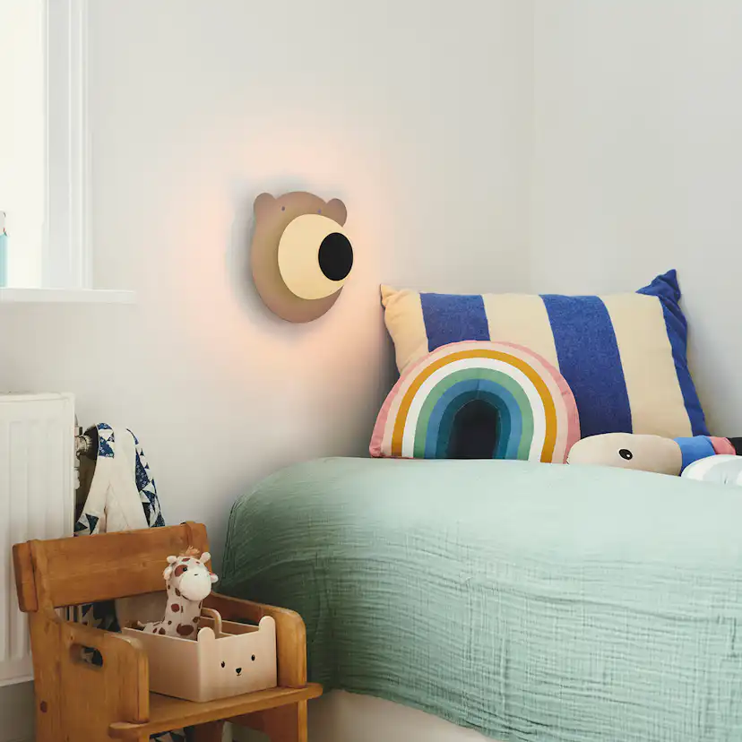 Vägglampa Nordlux Bruna Bear