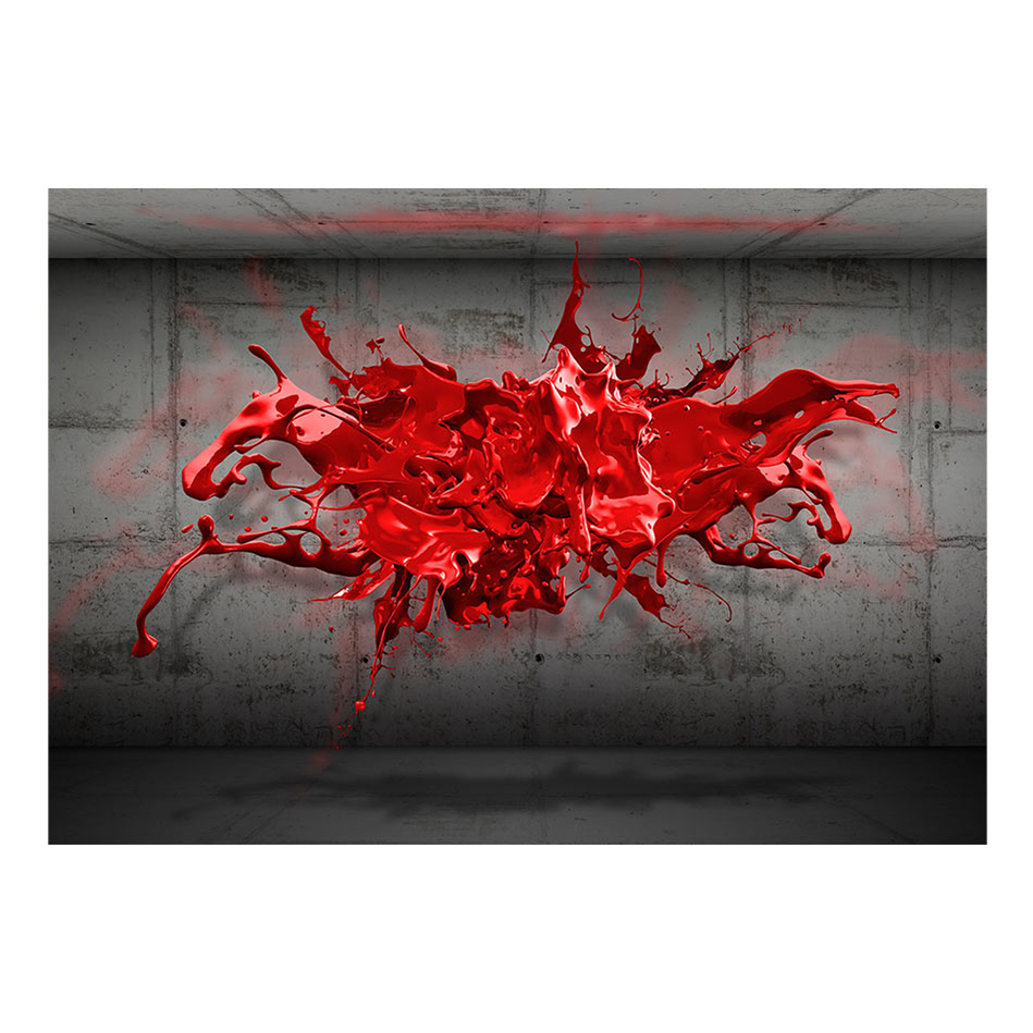 Fototapet Arkiio Red Ink Blot
