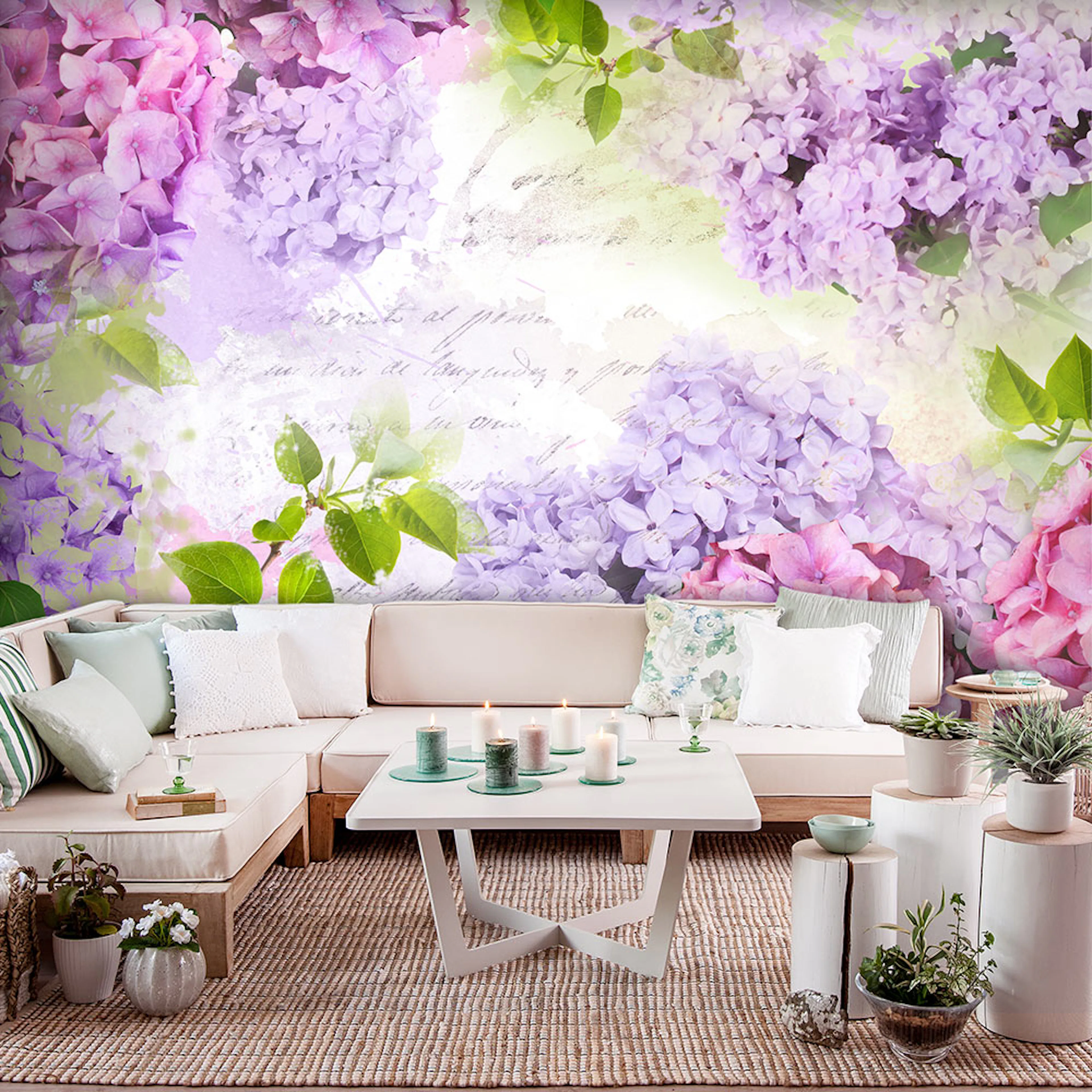 Fototapet Arkiio Självhäftande May'S Lilacs