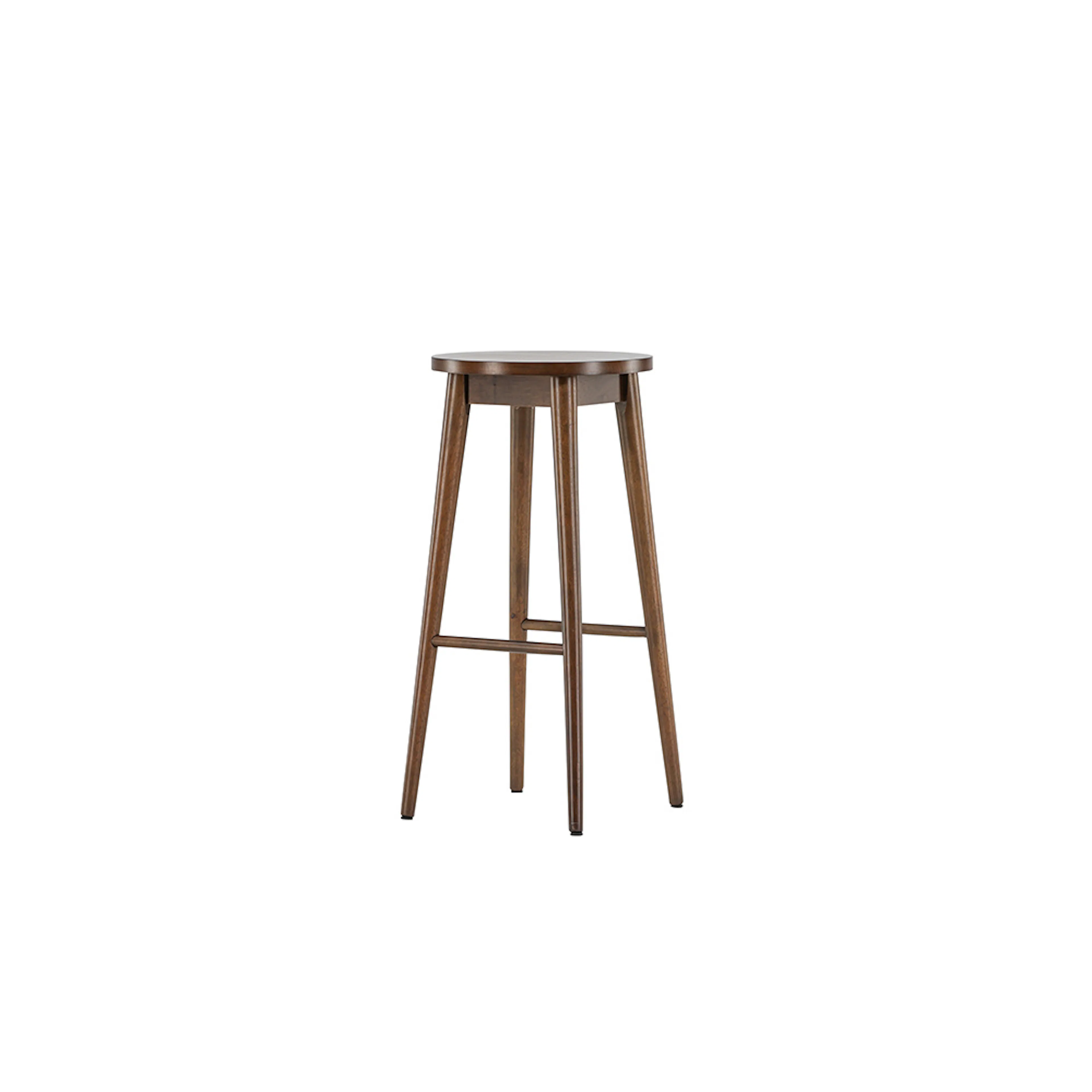 Mollösand Bar Chair - Mocca / Walnut Wood Brun