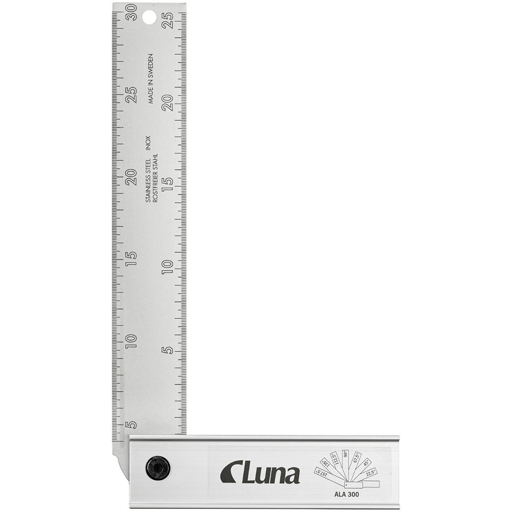 Ställbar Luna Tools Vinkelhake Aluminium