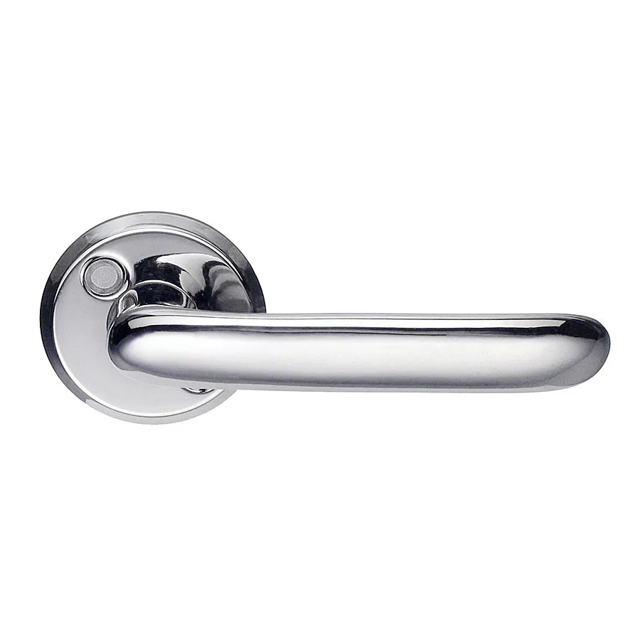 Ytterdörrhandtag Beslagsboden B725 Blankpolerad Nickel