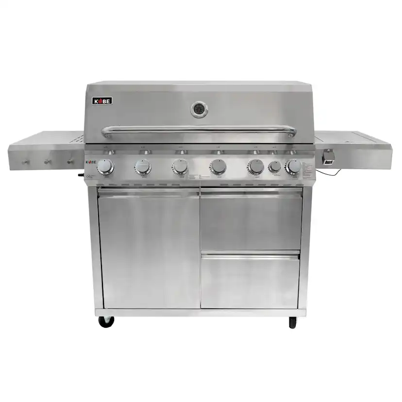 Gasolgrill Kobe Premium 6+1 RST Grå