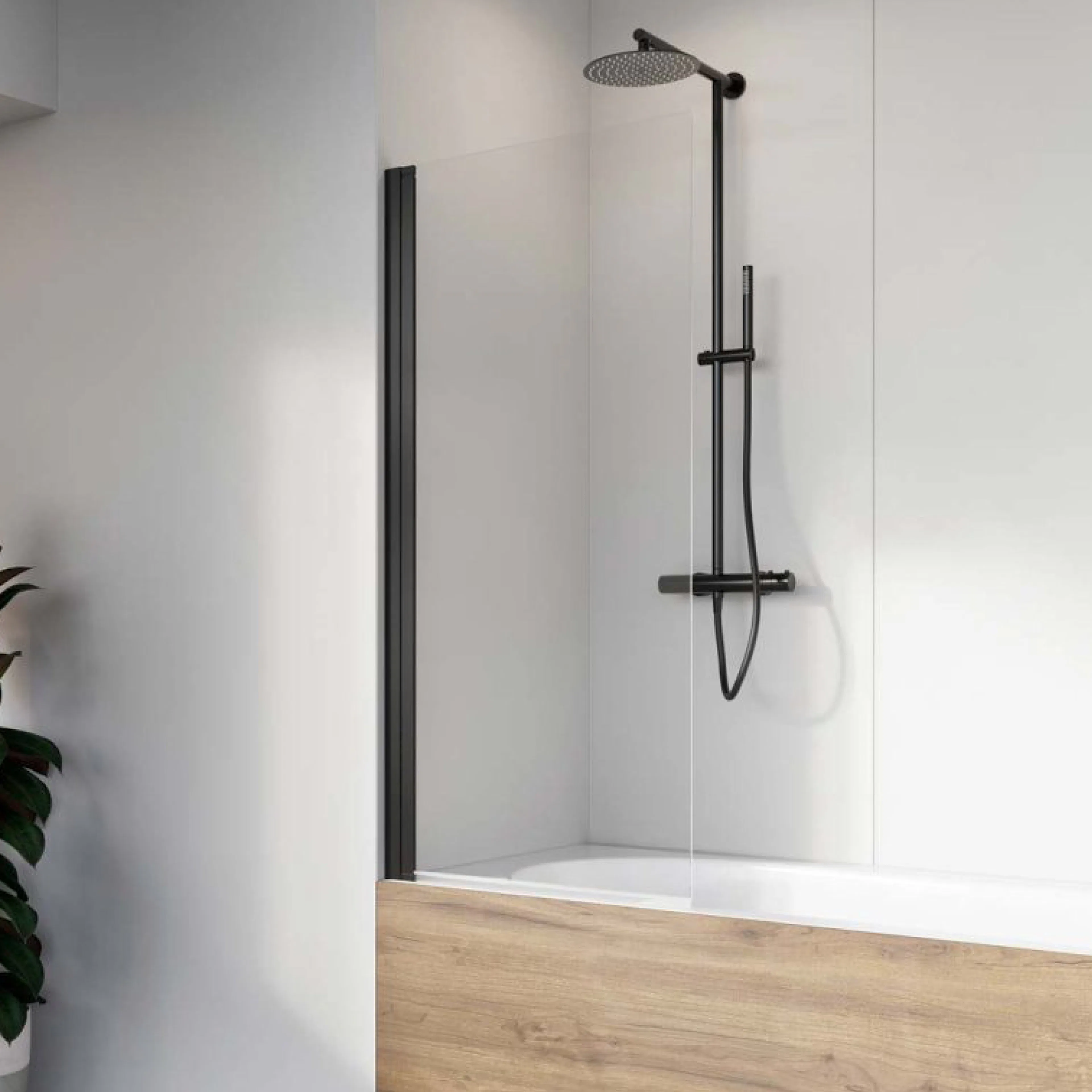 Noma 70 badkar svängdörr vänster 800 mm 6 mm glas med matt s CONCATENATE(CL15,", ",CH15, )