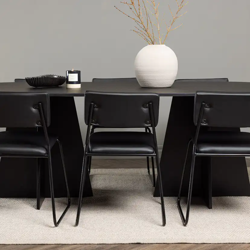 Matgrupp Venture Home Bootcut Oval med 6 Kenth Stolar