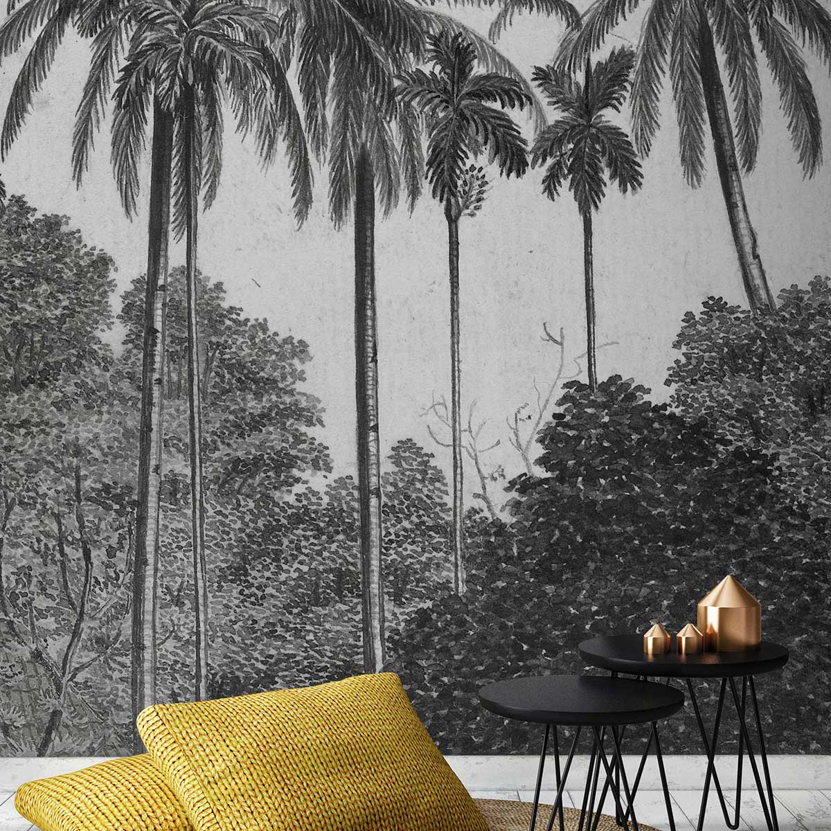 Fototapet Art For The Home Palm Lämnar 89434