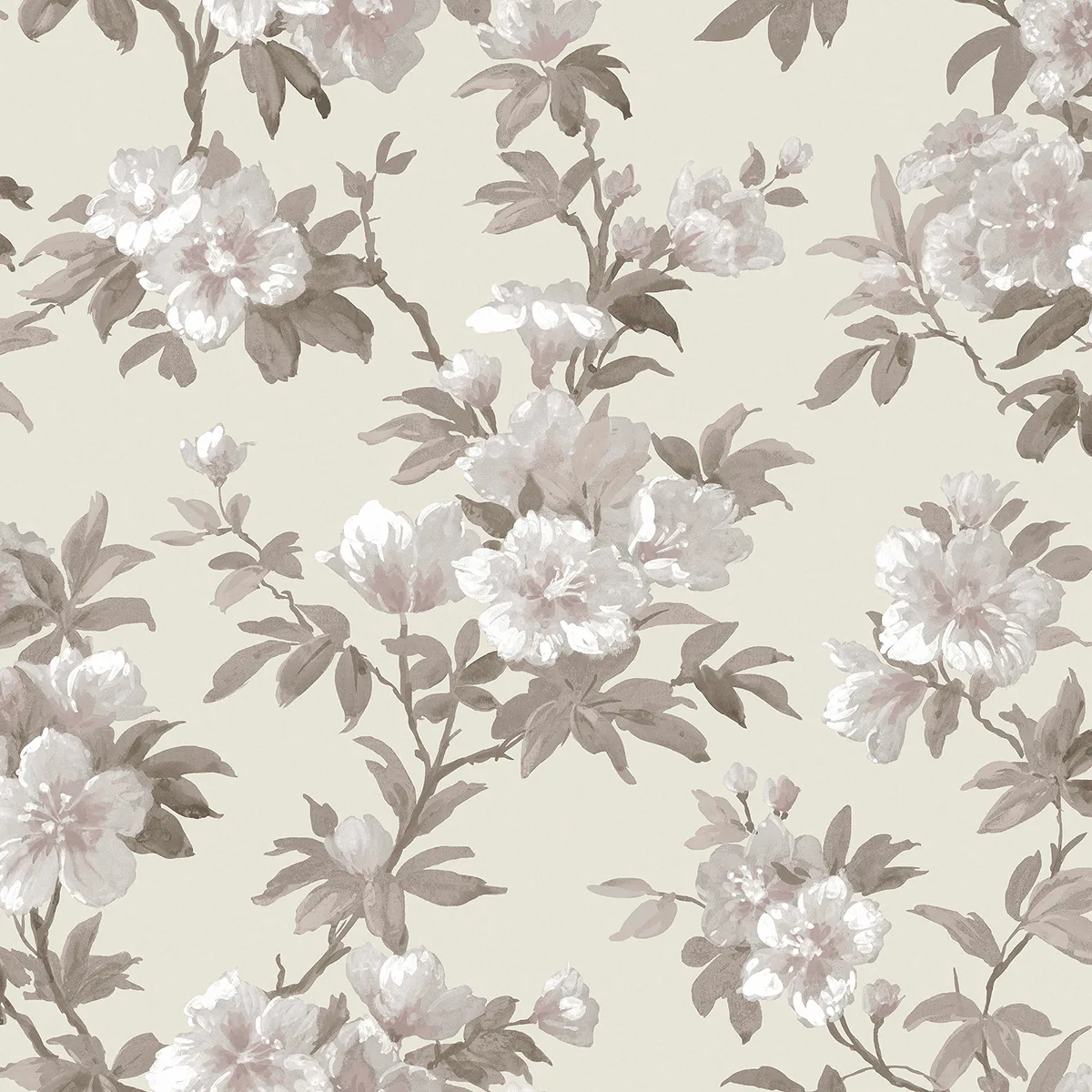 Tapet Laura Ashley Rosamund Naturell