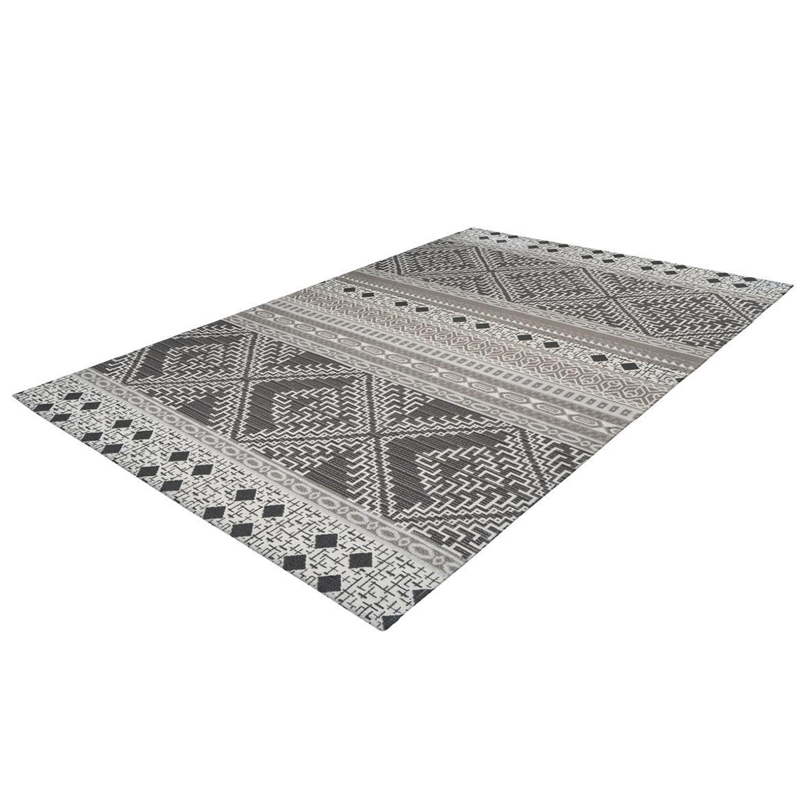 Utomhusmatta D-sign Clausri Lyd Taupe/Creme