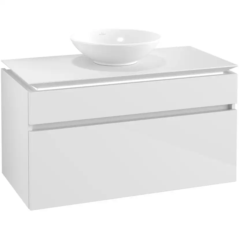 Tvättställsskåp Villeroy & Boch Legato 1000 med 2 Lådor för Tvättställ från Memento