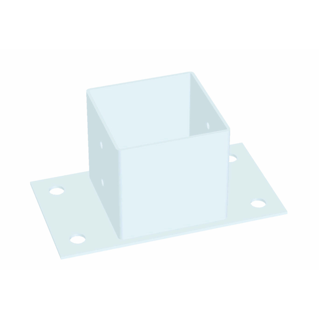 Stolpsko Jabo U 71x71 Vit